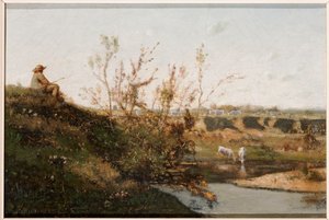 Napajedlo od Henri-Joseph Harpignies