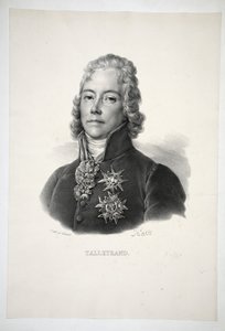 Talleyrand, hospoda. 1821 od Henri Joseph Hesse