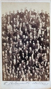 PRVNÍ ITALSKÝ PARLAMENT 1861 od Henri Le Lieure
