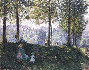 Děti v parku od Henri Lebasque