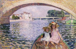 Ve člunu, 1903 od Henri Lebasque