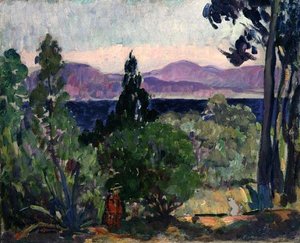 Krajina Midi (olej na plátně) od Henri Lebasque