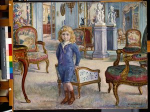 Paul de Camondo v Hotel de Camondo, 1910 od Henri Lebasque