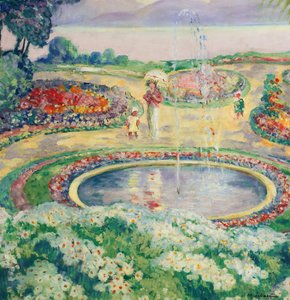 Květná zahrada. od Henri Lebasque