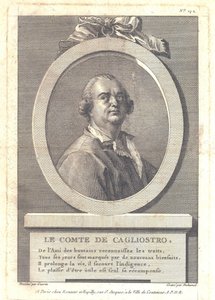 Hrabě Alessandro di Cagliostro 1743-1795, 1781