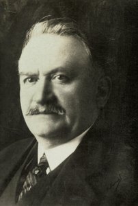 Portrét Gastona Doumerguea (foto) od Henri Manuel