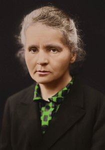 Portrét Marie Curie kolem roku 1920 (foto)
