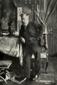 Portrét francouzského malíře Charlese Luciena Leandra ( 1862