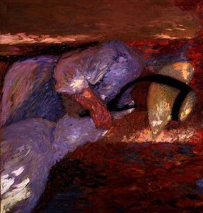 Šití na slunci (olej na plátně) od Henri Martin