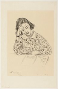 Dívka při čtení od Henri Matisse