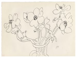 Anémony ve váze od Henri Matisse
