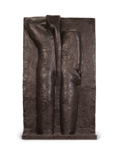 Záda IV, cca 1930 ; 1978 (bronz s tmavě hnědou patinou) od Henri Matisse