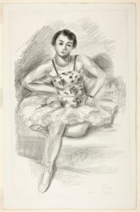 Baletní tanečnice, z filmu Deset tanečníků od Henri Matisse