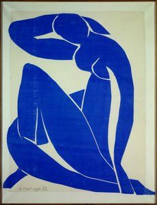 Modrý akt II od Henri Matisse