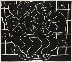 Corbeille de begonias I od Henri Matisse