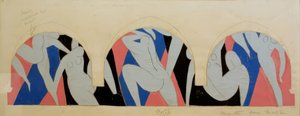 Tanec Paříže, studie od Henri Matisse