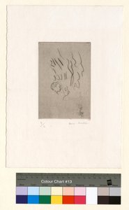 Dva malé profily (zkušební lept) od Henri Matisse