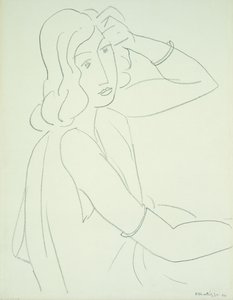Žena s náramky od Henri Matisse