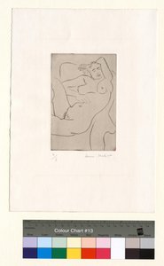 Spící postava od Henri Matisse