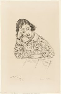Čtení pro dívky od Henri Matisse