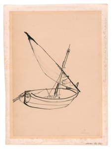 Rybářský člun s uzemněním od Henri Matisse