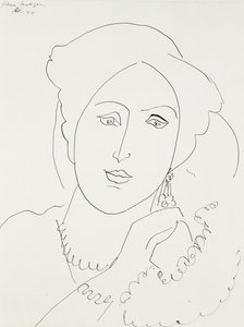 Hlava od Henri Matisse