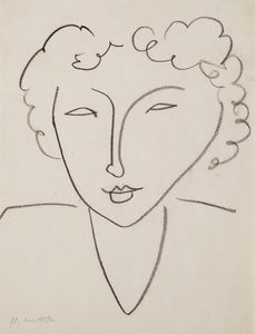Hlava ženy; Tete de Femme od Henri Matisse