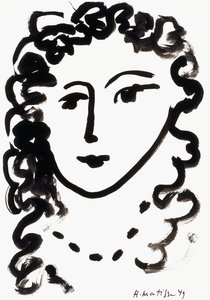 Hlava ženy od Henri Matisse