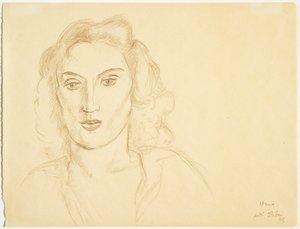 Hlava ženy od Henri Matisse