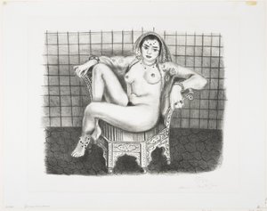 Mladá hinduistická odaliska od Henri Matisse