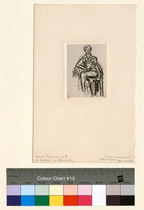 Josette Gris, postava v křesle od Henri Matisse