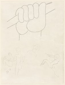 Le Guignon, deska druhá z Mallarméových básní od Henri Matisse