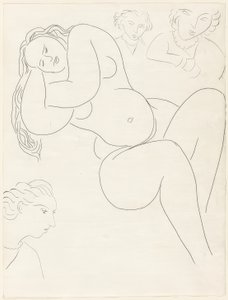 Le Sonneur, osmá deska z Mallarméových básní od Henri Matisse