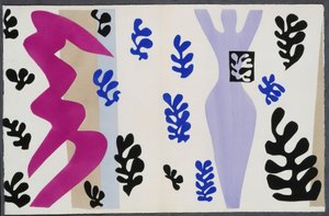 Vrháč nožů. Z díla „Jazz“. Deska XV. S. 106 od Henri Matisse