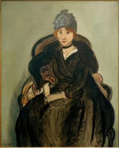 Markéta v modrém klobouku od Henri Matisse