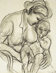 Mateřství; Maternite od Henri Matisse