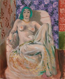 Maurská žena (Zvednuté koleno) od Henri Matisse