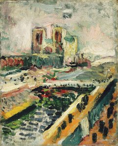 Notre-Dame, kolem roku 1900 (olej na plátně) od Henri Matisse