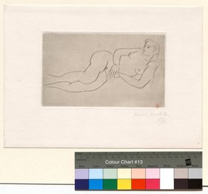 Ležící akt od Henri Matisse