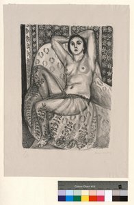 Sedící odaliska v tylových sukních od Henri Matisse