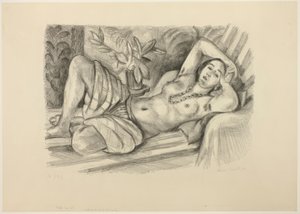 Odaliska s magnólií od Henri Matisse