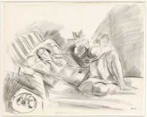 Odaliska s magnóliemi od Henri Matisse