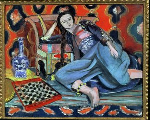 Odaliska s tureckým křeslem od Henri Matisse