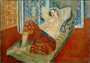Odaliska s červenými kulichy od Henri Matisse