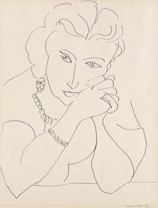 Portrét ženy od Henri Matisse
