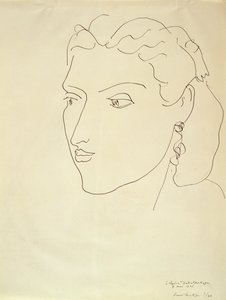 Portrét ženy od Henri Matisse