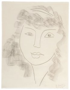 Portrét ženy; Portrait de Femme od Henri Matisse