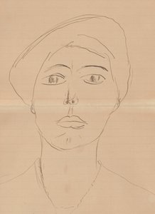 Portrét ženy (Olga Meerson) od Henri Matisse