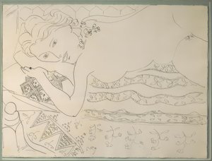 Ležící akt od Henri Matisse