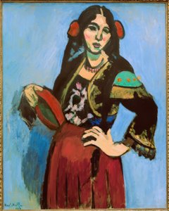 Španělka s tamburínou od Henri Matisse